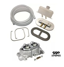 Aluminum Master Cylinder Remote Fill Reservoir Cap Kit Chevy Ford 1 18 Bore Aluminum Master Cylinder Remote Fill Reservoir Cap Kit Chevy Ford 1 18 Bore
