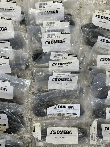 Omega Engineering M12C-SIL-4-S-F-3 M12 Temp Sensor Extension Cable, 3’ M12 4 PIN - Picture 7 of 7