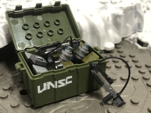 Halo ONI 2x MA5C AR In UNSC Printed Utility Case Build Mega Construx Compatible - Picture 4 of 9