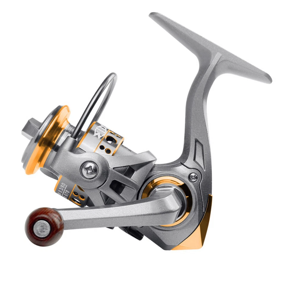 Angelrolle elektrische Metall Angelrolle Mini Spinnrolle Angelausrüstung - Bild 3 von 4