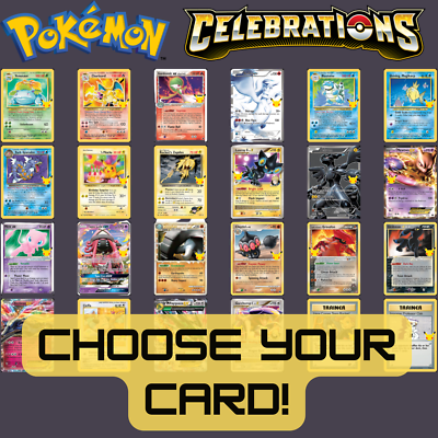 2021 Pokémon Celebrations Classic Collection - Choose Your Card