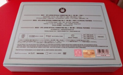 BTS Japan Official Fan Meeting Vol.3 DVD 3 Discs Set K-Pop No