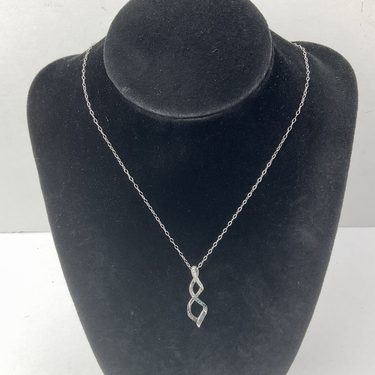 【新品】CDL Eternity Neckless 2 ctw Round Lab Grown Diamond Seven Stone Demi Eternity