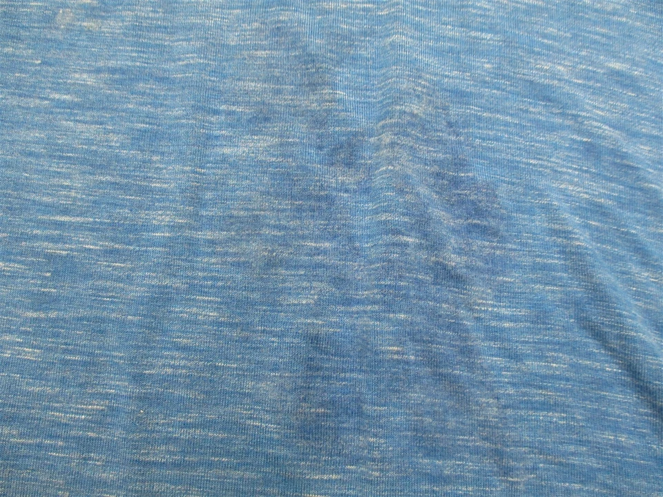 MERONA Women's Size XS Casual Knit Relaxed Heather Blue Tee Shirt - Image 2 of 4