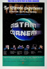 DIstant Corners DistantCorners.com 2000 Trade Print Magazine Ad Poster ADVERT