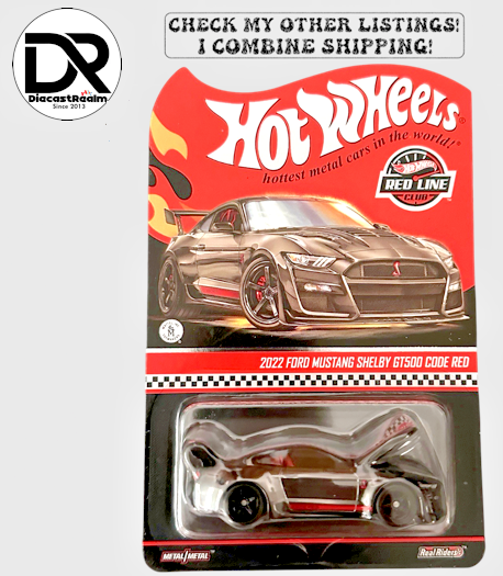 Hot Wheels 2024 RLC: 2022 Mustang Shelby GT 500 Code Red