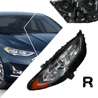 For Ford Fusion 2017 2018 2019 2020 Right Passenger Halogen Headlight Headlamp