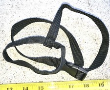 Standard Snowboard Safety Leash Black