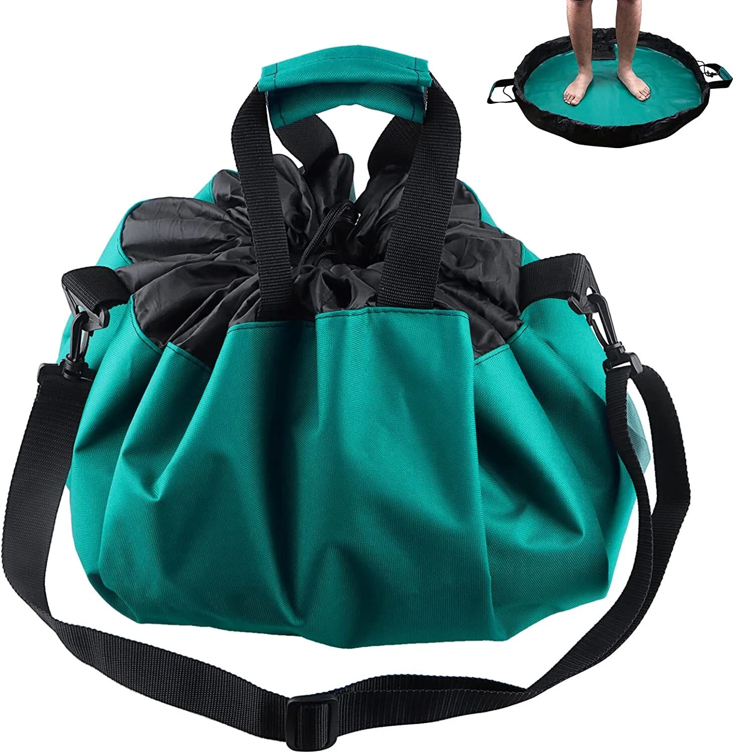 Wetsuit change mat portable large beach wet clothes dry bag waterproof changing