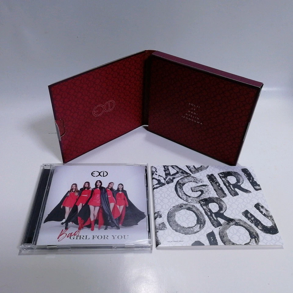 EXID Japan Bad Girl for You Japanese Album with Photocard Acrylic Stand CD Foto 4 de 4