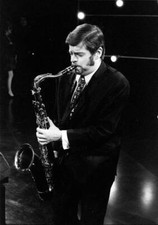 Tubby Hayes and Andre Previn At the London Weekend TV studios - 1969 Old Photo 3