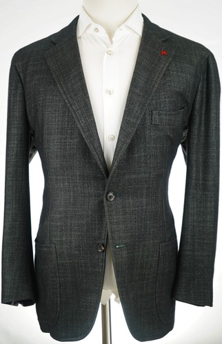 NEW $3,995 Isaia 'Dustin' Custom Juniper Cashmere/Silk Sciammeria Blazer US 44S - Picture 11 of 20
