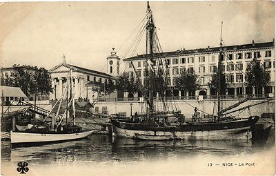 Old postcard Nice - Le Pont (203278)