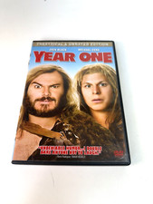 Year One DVD 2009 Theatrical  Unrated Edition Jack Black Michael Cera