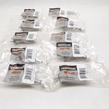 (10) Hardware Resources D503-Sn Satin Nickel Solid Door Stop With Fixed Screw