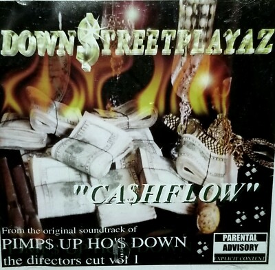 DOWN $TREET PLAYAZ SEALED CASHFLOW CD RAP G FUNK RAP PHAT ON DAT