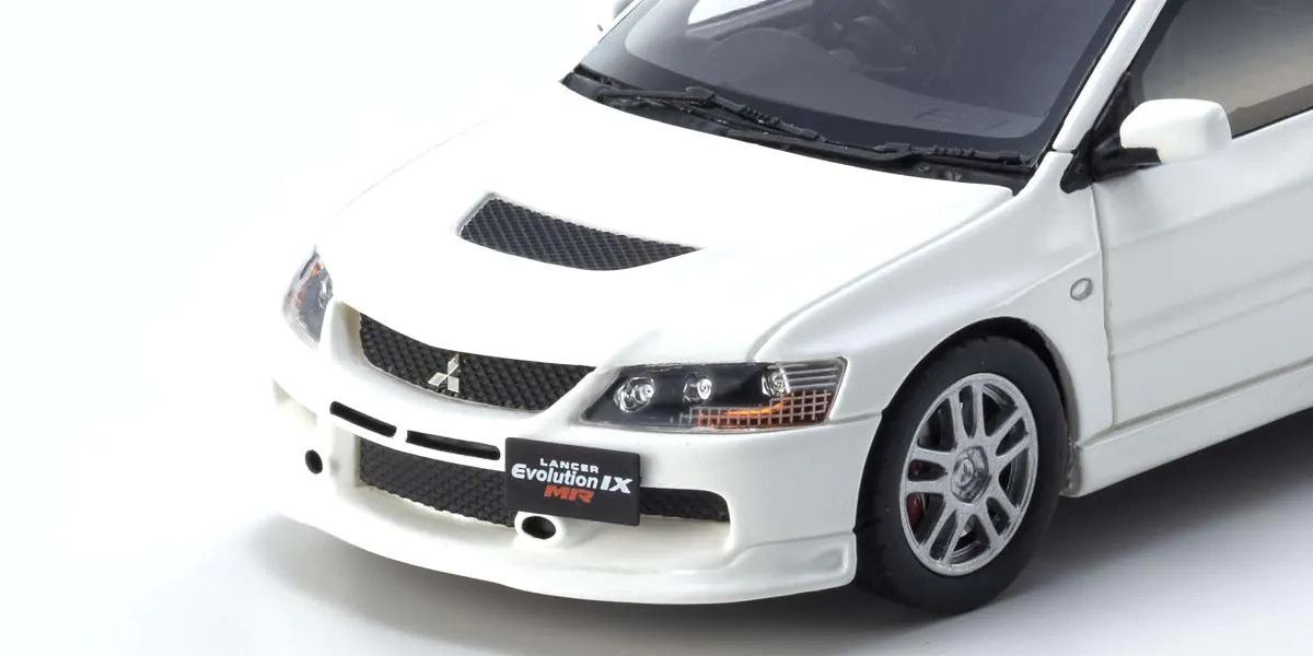 Kyosho KSR43111W 1/43 Mitsubishi Lancer Evolution IX MR