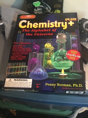 science wiz chemistry plus experiment kit