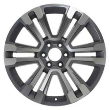 22 Gmc Yukon Wheel Rim Factory Oem 5822 2017-2020 Machined Grey 23217243 22 Gmc Yukon Wheel Rim Factory Oem 5822 2017-2020 Machined Grey 23217243