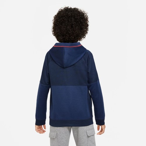 Nike Barcelona FC Childs Dri-Fit Pullover Hoodie Tracksuit Brand New Size Medium - Picture 8 of 10