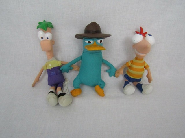 phineas and ferb dolls