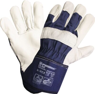 12x Promat Cowhide Glove Work Gloves Elbe Size 12