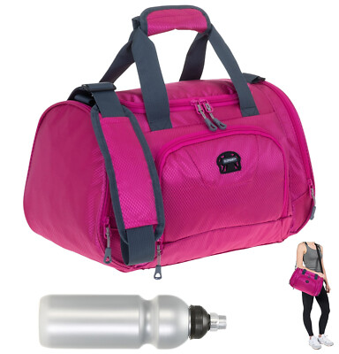 Sporttasche klein Damen Mädchen Elephant Trainer Small 42cm 1242 Rosa Pink +f
