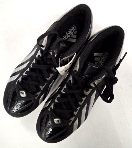 Adidas Filthy Quick Low Football Cleats ( Black/Charcoal Gray) - Picture 4 of 6