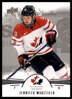 2016-17 UD Team Canada Juniors Jennifer Wakefield #7