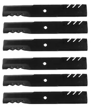 6 Pack Premium Mulch Gator Mower Blades for Bad Boy 60" 038-6050-00
