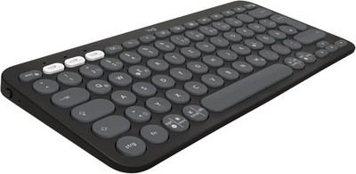 Logitech Pebble Keys 2 K380s, kabellose Multi-Device Bluetooth-Tastatur
