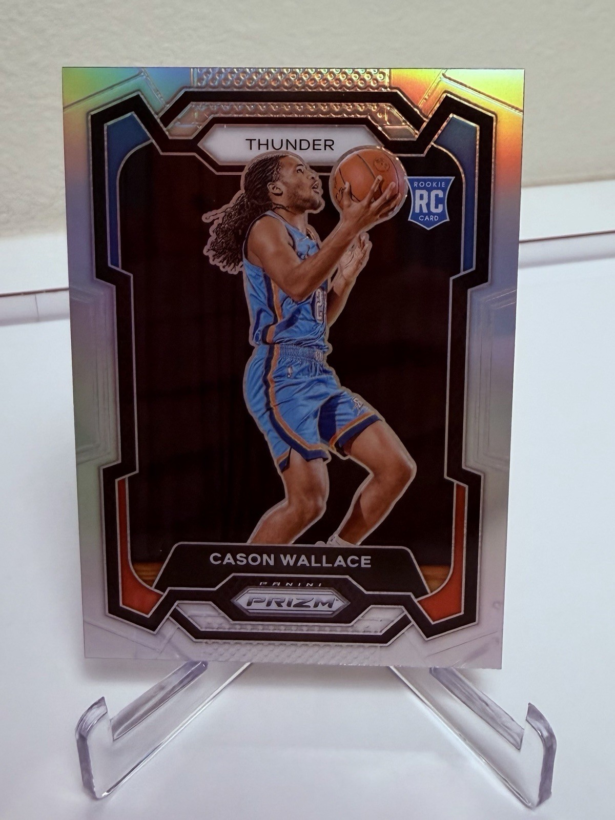 2023-24 Panini Prizm - Cason Wallace #139 Silver Prizm (RC)