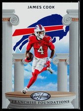 James Cook 2025 Panini Certified #FFO-JCK Franchise Foundations Buffalo Bills