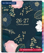 Teacher Planner 2026-2027 - Teacher Lesson Planner, JULY 2026 - JUNE 2027, 8.5"