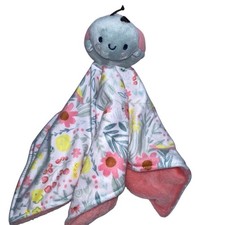 Carter  s Just One You Ladybug Floral Security Blanket Lovey Baby Plush Toy 2021