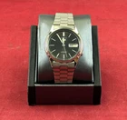 Vintage Seiko 7009-3100 A1 35mm Automatic Men's Watch Black Dial
