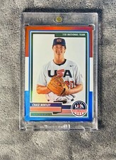 Chase Bentley 2023 Panini Stars & Stripes Red White & Blue Prizm Parallel