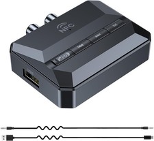 Home Stereo Bluetooth Receiver RCA/AUX Audio Car Speakers Wireless Audio Adapter