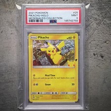FREE SHIP 2021 POKEMON MCDONALD'S COLLECTION #25 PIKACHU-HOLO PSA 9 on eBay