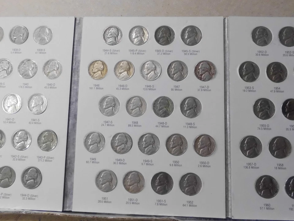 JUEGO JEFFERSON NICKELS 1938-2025 P/D/S - LEER DESCRIPCIÓN Foto 3 de 4