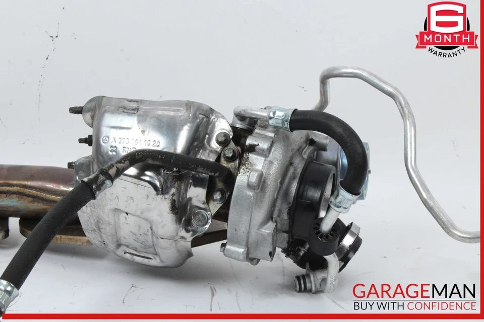 11-16 Mercedes X166 GL450 Right Turbocharger Turbo Charger Manifold OEM - Image 3 of 4