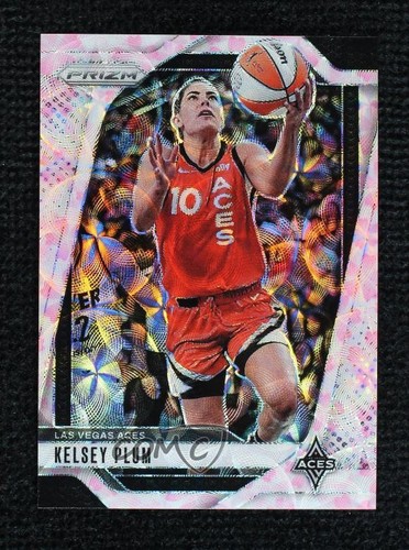 2024 Panini Prizm WNBA FOTL Cherry Blossom Prizm 14/20 Kelsey Plum #77