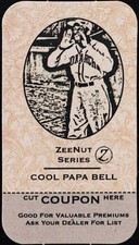 JAMES 'COOL PAPA' BELL - 2011 ZeeNut 'Z' Series SPOT THE WINNER BASEBALL Card