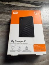 Western Digital My Passport 5TB Black - Model WXK2D3DLNZ0