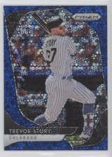 2020 Panini Prizm Tier III Quick Pitch Blue Donut Circle /199 Trevor Story 07rd