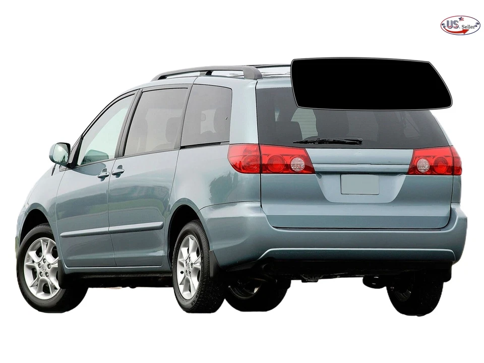 Kit de película de tinte de ventana de 2 capas precortada personalizada computarizada para Toyota Sienna 1998-2003 Foto 4 de 4