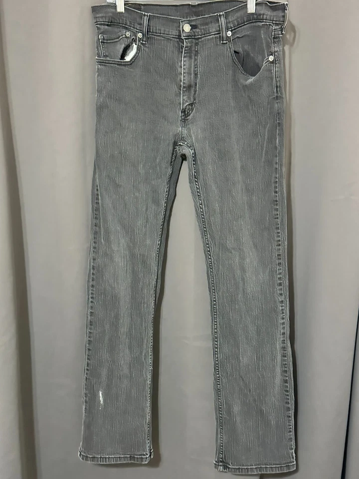 Levi’s 559 Relaxed Straight Jeans Men’s 36x34 | Black Wash | Classic Fit - Image 2 of 4