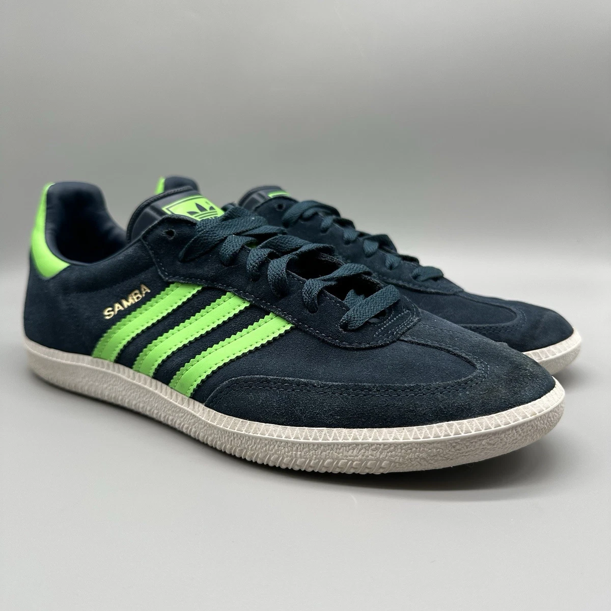 adidas Samba Deep Petrol Green Zest for Sale | Authenticity Guaranteed |  eBay