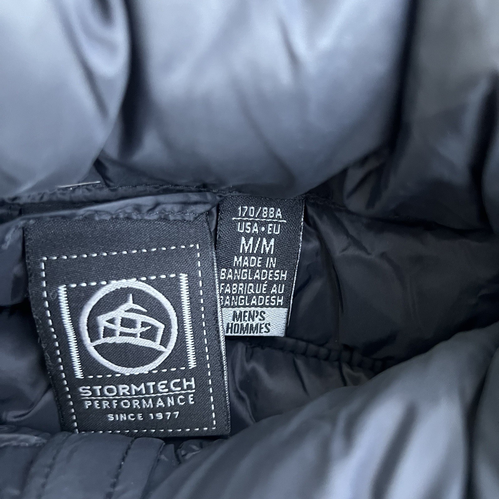 Stormtech Performance Black Logo Full Zip Puffer … - image 4