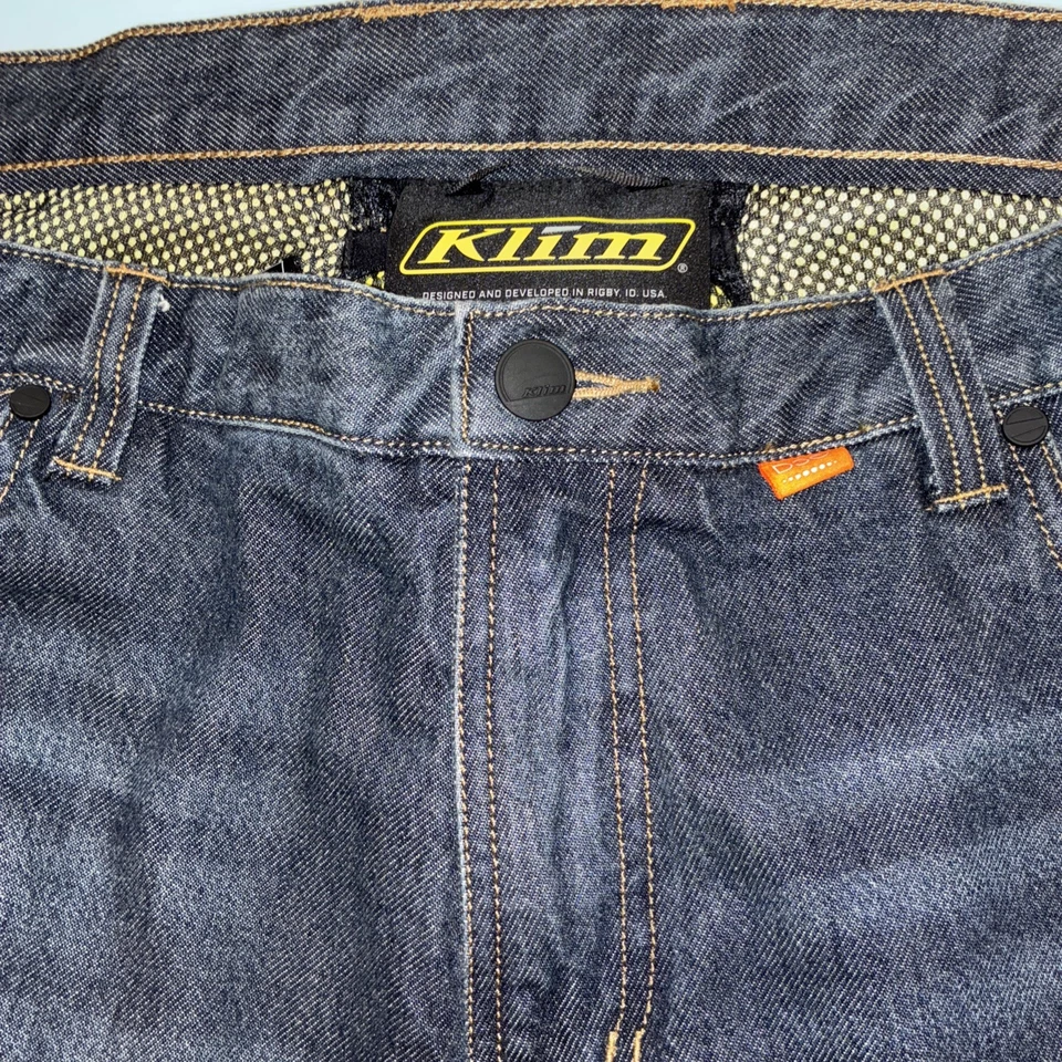 Pantalones de mezclilla para hombre KLIM K Fifty 2 motocicleta D30 almohadillas talla 40 Cordura Foto 2 de 4